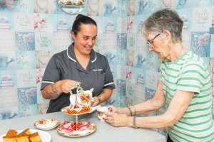 Nursing Home Photography afternoon tea
